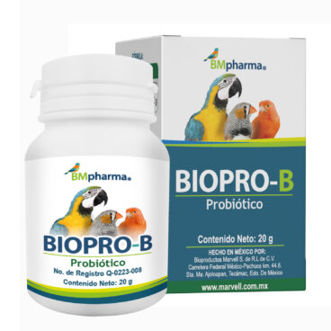 Biopro B 20 g    Probiótico  encapsulado  (Bacillus Subtillis)