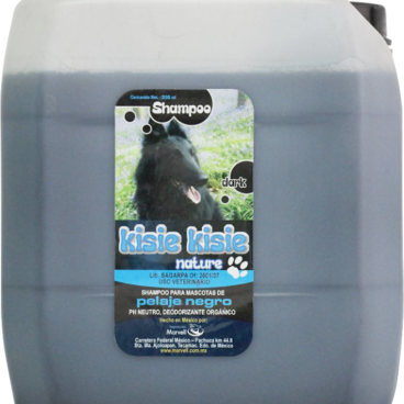 Shampoo pelo negro Kikis kiskie 4 L