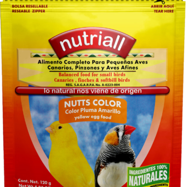 Nutriall Nutts Color Amarillo 120g
